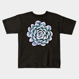 Suculenta Echeveria Pulidonis Kids T-Shirt